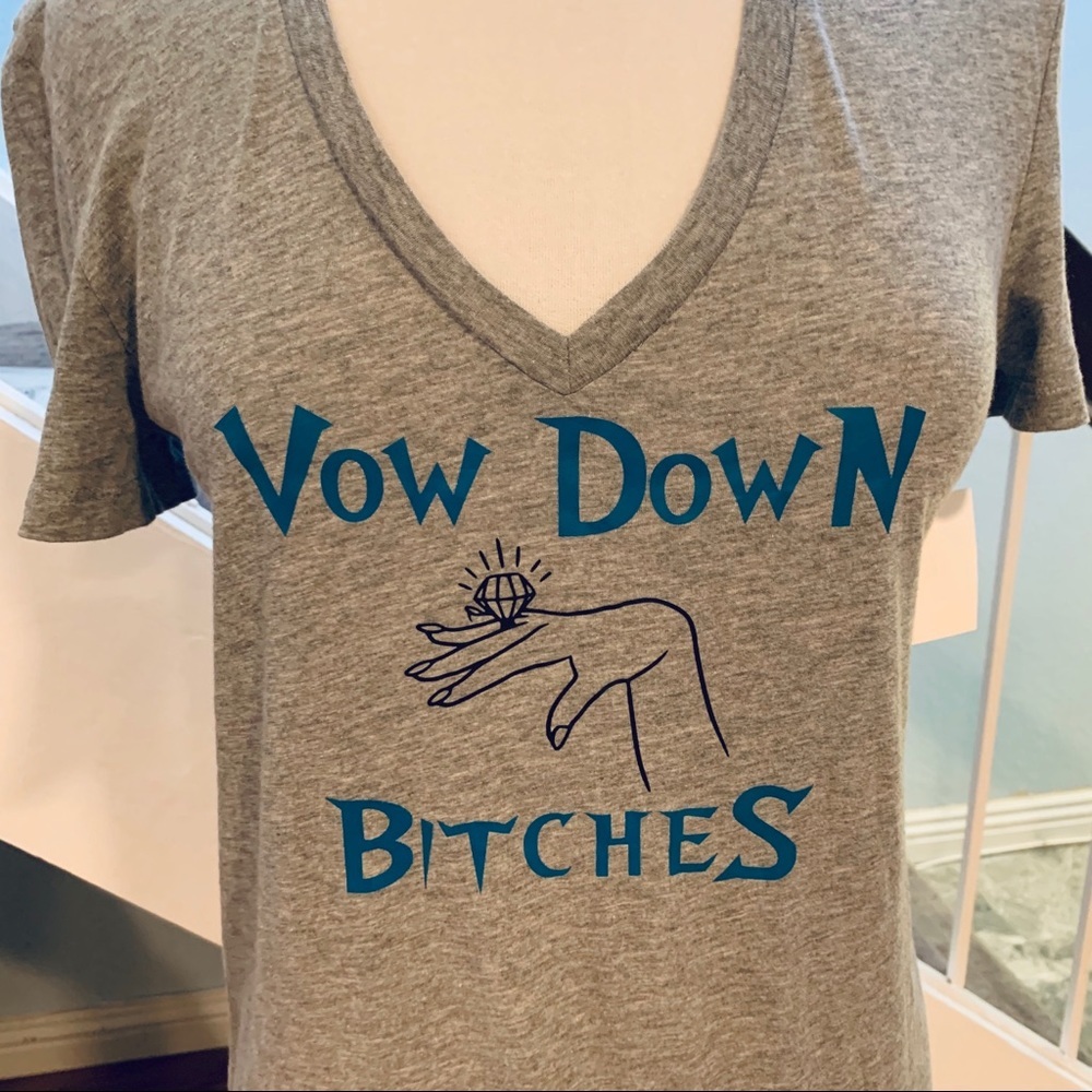 ABOUND “Vow Down B$tches” Tee • NWT!